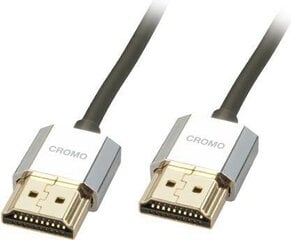 CABLE HDMI-HDMI 0.5M/CROMO 41670 LINDY kaina ir informacija | Kabeliai ir laidai | pigu.lt