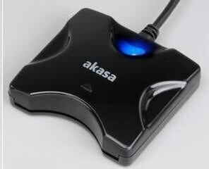 Akasa AK-CR-03BK цена и информация | Адаптеры, USB-разветвители | pigu.lt