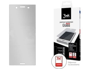 Grūdinto stiklo ekrano apsauga 3MK FlexibleGlass, skirta Sony XA telefonui, skaidri kaina ir informacija | Apsauginės plėvelės telefonams | pigu.lt