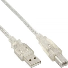 InLine USB-A - USB-B 0.5 m (34505T) kaina ir informacija | Laidai telefonams | pigu.lt