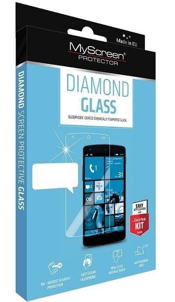 Apsauginis stiklas MyScreen Diamond Apple iPhone 5/5S/SE kaina ir informacija | Apsauginės plėvelės telefonams | pigu.lt
