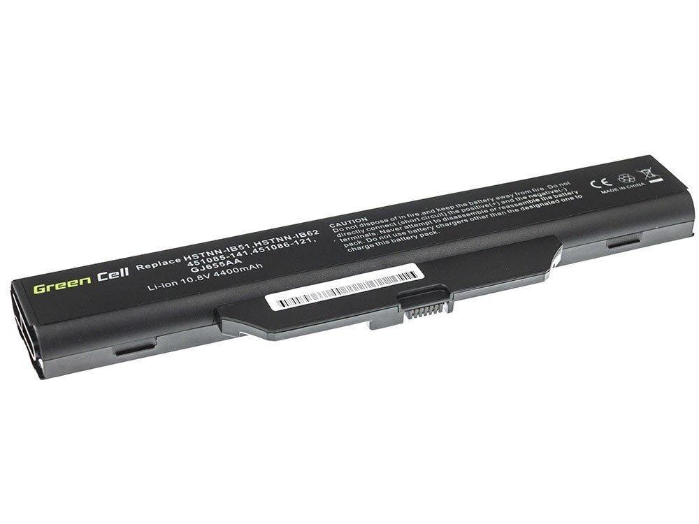 Green Cell Laptop Battery HSTNN-IB51 for HP 550 610 615 Compaq 550 610 615 6720 6830 kaina ir informacija | Akumuliatoriai nešiojamiems kompiuteriams | pigu.lt