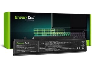 Green Cell Laptop Battery AA-PB9NC6B AA-PB9NS6B for Samsung RV511 R519 R522 R530 R540 R580 R620 R719 R780 цена и информация | Аккумуляторы для ноутбуков | pigu.lt