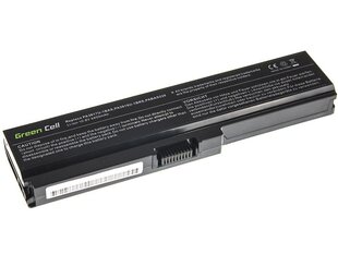 Green Cell Laptop Battery for Toshiba Satellite C650 C650D C660 C660D L650D L655 L750 kaina ir informacija | Green Cell Kompiuterinė technika | pigu.lt