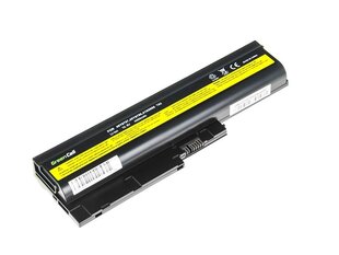 Green Cell Battery for Lenovo ThinkPad T60 T61 R60 R61 | 11 1V 4400mAh цена и информация | Аккумуляторы для ноутбуков | pigu.lt