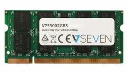 V7 DDR2 SODIMM 2GB 667MHz CL5 (V753002GBS) kaina ir informacija | Operatyvioji atmintis (RAM) | pigu.lt