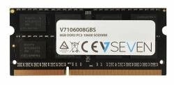 Operatyvioji atmintis V7, DDR3, SODIMM, 8GB, 1333MHz CL9, V7106008GBS kaina ir informacija | Operatyvioji atmintis (RAM) | pigu.lt