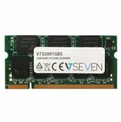 V7 DDR SODIMM 1GB 400MHz CL3 (V732001GBS) kaina ir informacija | Operatyvioji atmintis (RAM) | pigu.lt