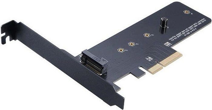 Akasa Adapter M.2, PCIe (AK-PCCM2P-01) цена и информация | Komponentų priedai | pigu.lt