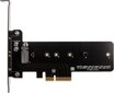 Akasa Adapter M.2, PCIe (AK-PCCM2P-01) цена и информация | Komponentų priedai | pigu.lt