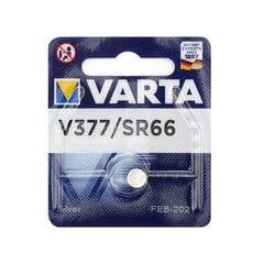 Mini VARTA sidabrinė baterija 377/376/SR 626 SW/G4 kaina ir informacija | Elementai | pigu.lt