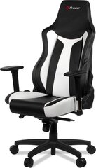 Biuro kėdė Arozzi Vernazza, juoda/balta kaina ir informacija | Biuro kėdės | pigu.lt