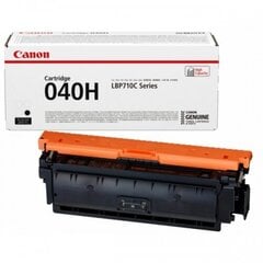 Картридж Canon 040H (0461C001), черный цена и информация | Картриджи для лазерных принтеров | pigu.lt