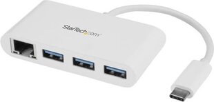 StarTech HB30C3A1GEA kaina ir informacija | Adapteriai, USB šakotuvai | pigu.lt