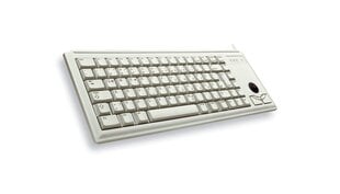 KLAVIATŪRA G84-4400 TRACKBALL / LIGHTGREY US-ENGL / INTL USB kaina ir informacija | Klaviatūros | pigu.lt