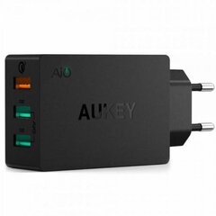 Зарядное устройство Aukey LLTSEU65482, 3 x USB 3.0 цена и информация | Зарядные устройства для телефонов | pigu.lt