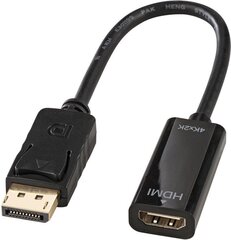 Lindy DisplayPort HDMI adapteris 41718 kaina ir informacija | Adapteriai, USB šakotuvai | pigu.lt