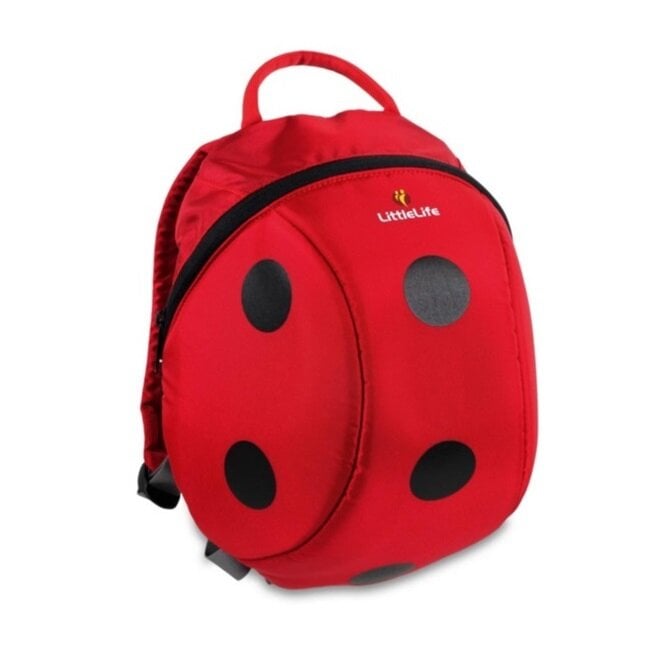 Vaikiška kuprinė LittleLife Kids Ladybird, 6 l, raudona kaina ir informacija | Kuprinės mokyklai, sportiniai maišeliai | pigu.lt