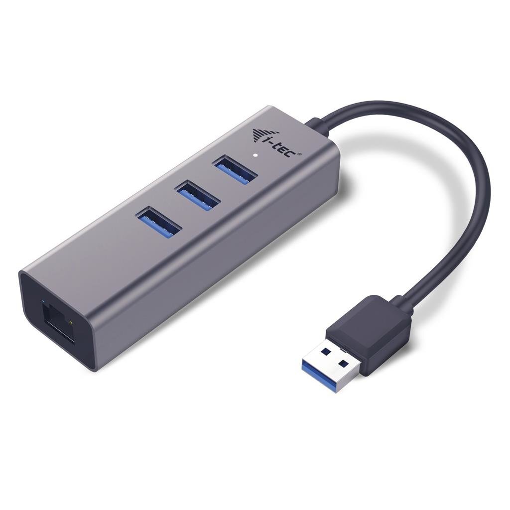 I-TEC U3METALG3HUB kaina ir informacija | Adapteriai, USB šakotuvai | pigu.lt