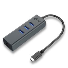 I-TEC C31METALG3HUB kaina ir informacija | Adapteriai, USB šakotuvai | pigu.lt