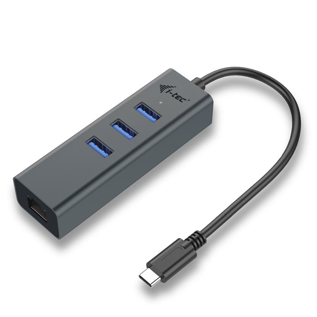 I-TEC C31METALG3HUB kaina ir informacija | Adapteriai, USB šakotuvai | pigu.lt