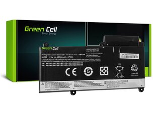 Green Cell Laptop Battery for Lenovo ThinkPad E450 E450c E455 E460 E465 цена и информация | Аккумуляторы для ноутбуков	 | pigu.lt