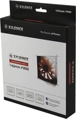 Xilence Performance C PWM XPF140.R.PWM kaina ir informacija | Kompiuterių ventiliatoriai | pigu.lt
