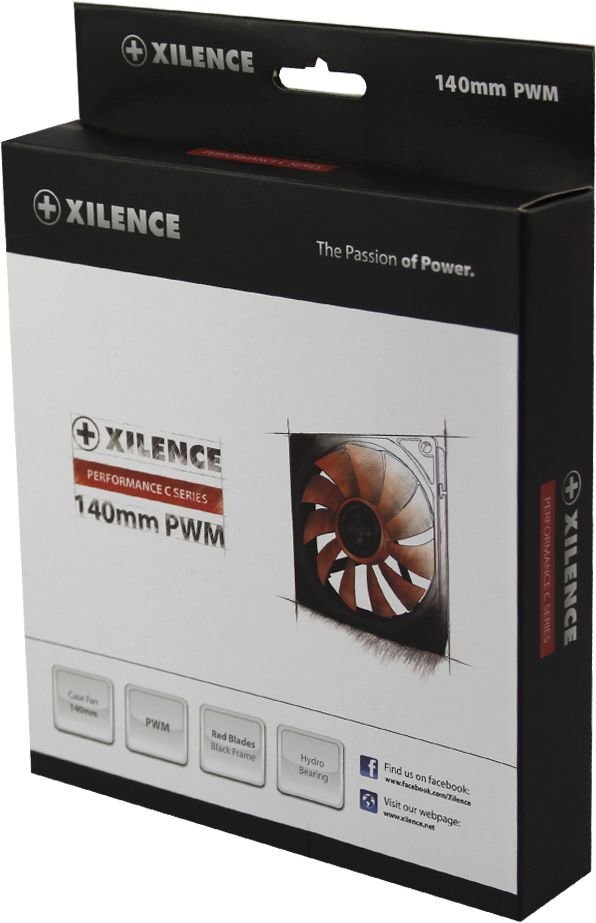 Xilence Performance C PWM XPF140.R.PWM цена и информация | Kompiuterių ventiliatoriai | pigu.lt