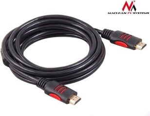 Кабель HDMI Maclean MCTV-813, 3 м цена и информация | Кабели и провода | pigu.lt