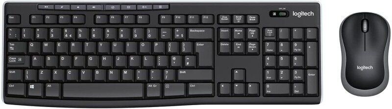 Logitech Desktop MK270 kaina ir informacija | Klaviatūros | pigu.lt