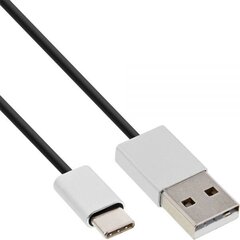 InLine USB-A - USB-C 0.5 m (35836) kaina ir informacija | Laidai telefonams | pigu.lt