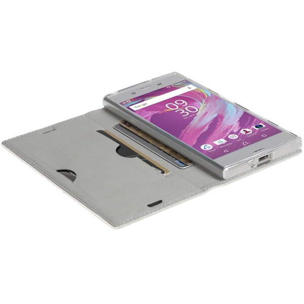 Krusell Malmo 4 Card FolioCase skirtas Sony Xperia XA1, balta kaina