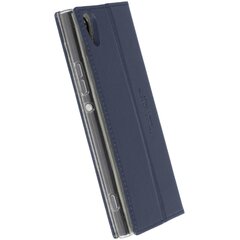 Krusell Malmo 4 Card FolioCase skirtas Sony Xperia XA1, mėlyna цена и информация | Чехлы для телефонов | pigu.lt