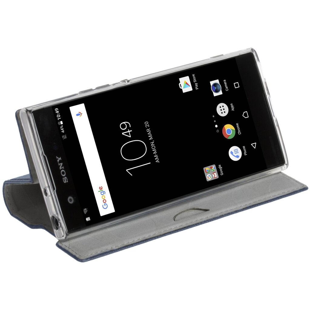 Krusell Malmo 4 Card FolioCase skirtas Sony Xperia XA1, mėlyna kaina ir informacija | Telefono dėklai | pigu.lt