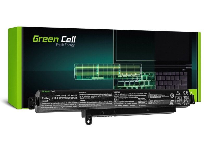Green Cell Laptop Battery for Asus VivoBook F102B F102BA X102B X102BA kaina ir informacija | Akumuliatoriai nešiojamiems kompiuteriams | pigu.lt