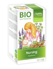 Чай кормящим мамам APOTHEKE BIO 30 г цена и информация | Товары для кормления | pigu.lt