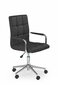 Kėdė Halmar Gonzo 2, juoda цена и информация | Biuro kėdės | pigu.lt