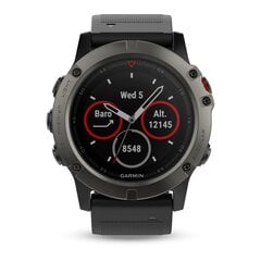 Garmin fēnix® 5X Slate Gray Sapphire/Black цена и информация | Смарт-часы (smartwatch) | pigu.lt