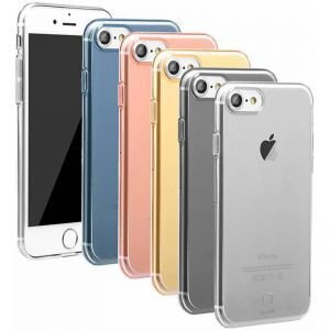 Joyroom skirtas Apple iPhone 7 TPU Case JR-BP237, juodas kaina ir informacija | Telefono dėklai | pigu.lt
