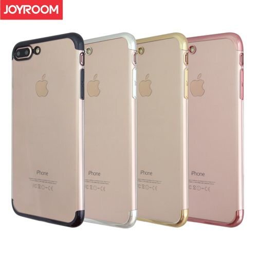 Apsauginė nugarėlė Joyroom JR-BP233 skirta Apple iPhone 7/8, skaidri-rausvo aukso kaina ir informacija | Telefono dėklai | pigu.lt