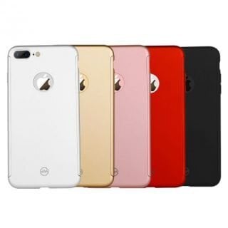 Apsauginis dėklas Joyroom Apple iPhone 7 Plastic Case 360° JR-BP207 Black kaina ir informacija | Telefono dėklai | pigu.lt