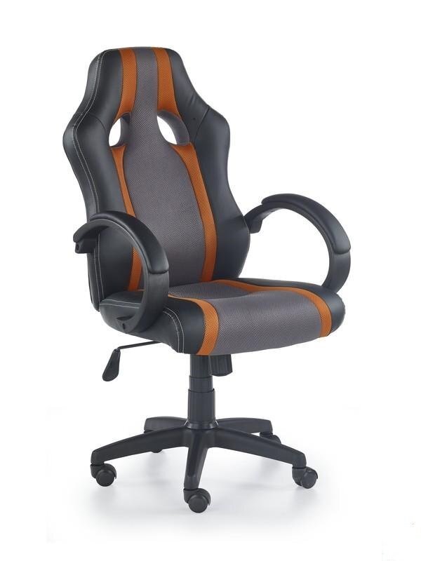Biuro kėdė Halmar Radix, pilka/oranžinė цена и информация | Biuro kėdės | pigu.lt