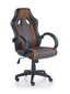 Biuro kėdė Halmar Radix, pilka/oranžinė kaina ir informacija | Biuro kėdės | pigu.lt