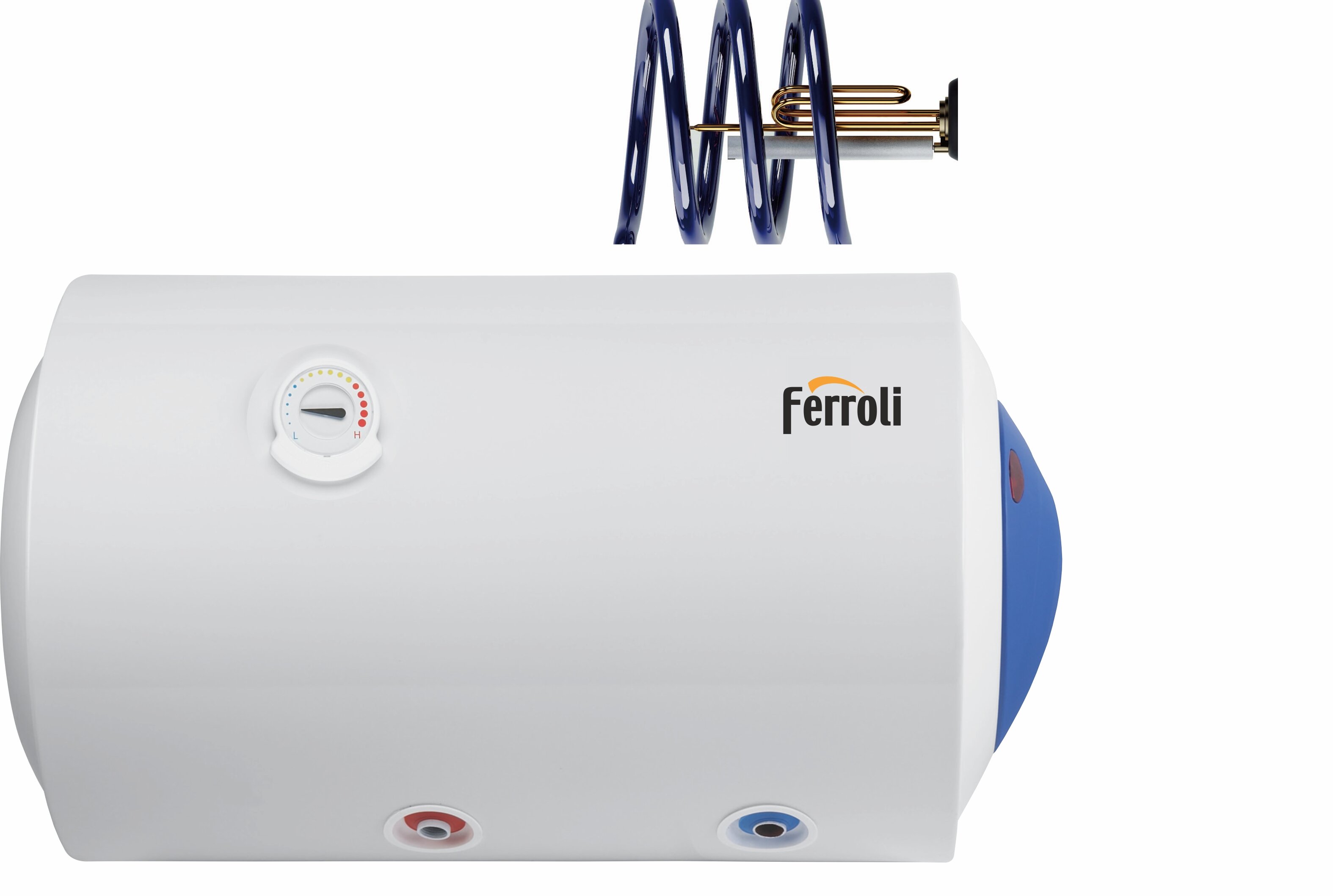 Kombinuotas vandens šildytuvas Ferroli CALYPSO MT 120, horizontalus kaina |  pigu.lt