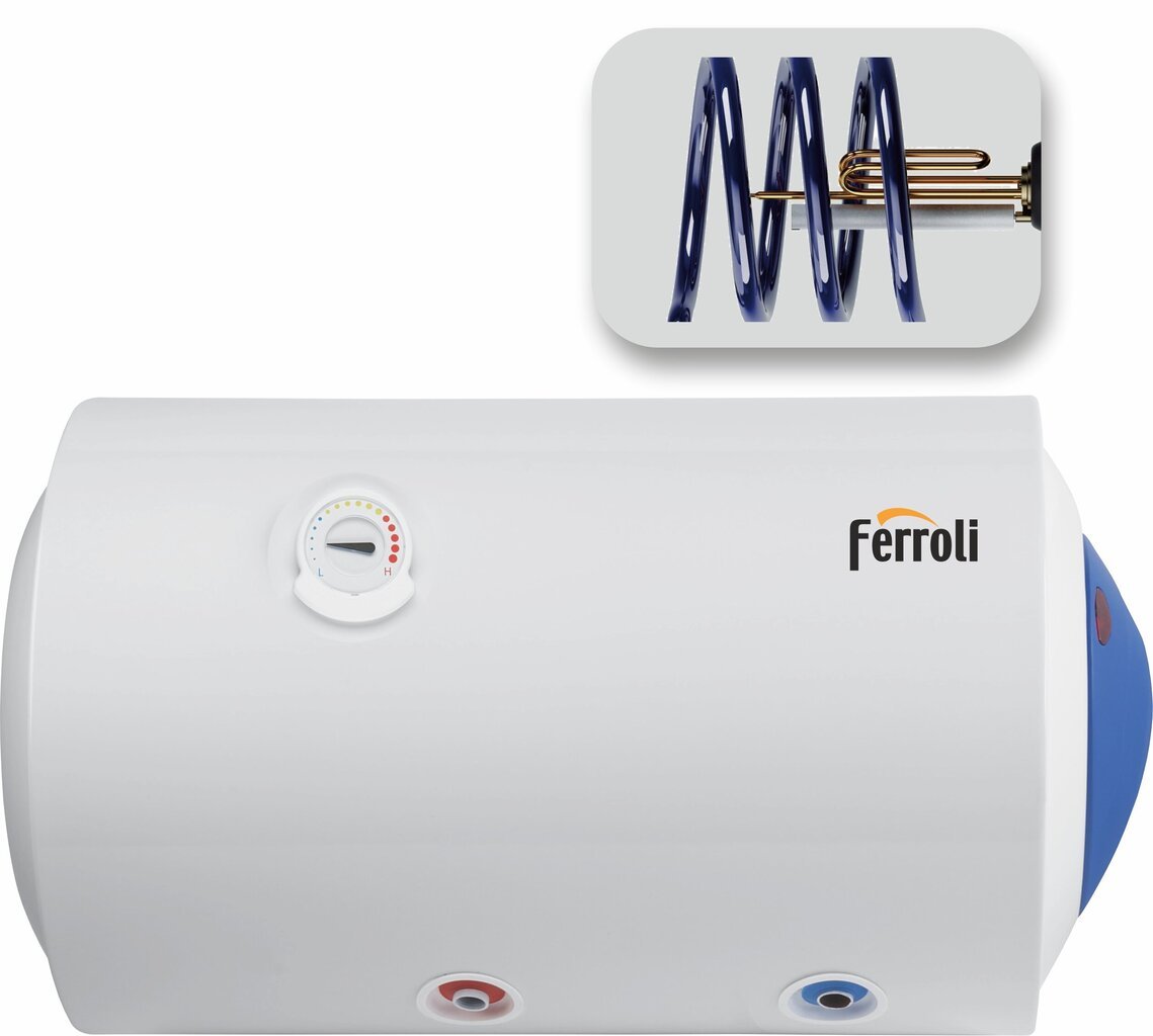 Kombinuotas vandens šildytuvas Ferroli CALYPSO MT 150, horizontalus цена и информация | Vandens šildytuvai | pigu.lt