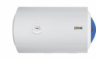 Электрический водонагреватель Ferroli CALYPSO H-50, горизонтальный цена и информация | Водонагреватели | pigu.lt