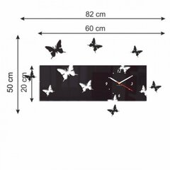 Настенные часы Бабочки цена и информация | Часы | pigu.lt