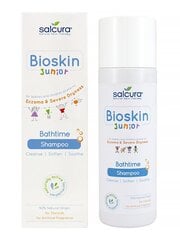 Детский шампунь для сухой кожи Salcura Bioskin Junior 200 мл цена и информация | Косметика для мам и детей | pigu.lt
