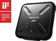 Adata SD700 1TB, Juoda цена и информация | Išoriniai kietieji diskai (SSD, HDD) | pigu.lt