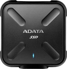 Adata External SSD SD700 1000 GB, USB 3.1, черный цена и информация | Жёсткие диски (SSD, HDD) | pigu.lt